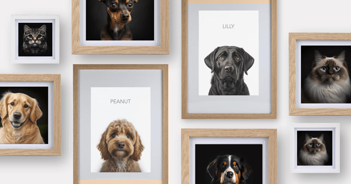 Quality Pet Prints from Pets Ink.